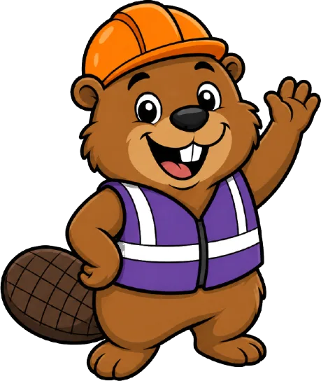 InvoiceBeaver waving